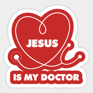 Doctor Jesus Sticker